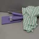 Snap Grip Mini Mop,Cloth Changing Mini Mop,360 Rotating Wet Dry for Whole House Cleaning,Foldable 35inch Retractable Long Handle Mopping Stick (Purple,1*p+6*Cloth)