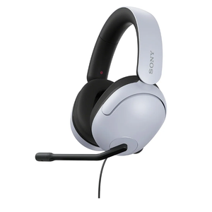 Sony INZONE H3 Wired Gaming Headphones With Mic, PS5 Headphones, Over-Ear, Personalized 360 Spatial Sound, Discord Certified MDR-G300 (White)