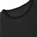Verdusa Men's Vintage Graphic Tees Summer Streetwear Drop Shoulder T Shirts (Black, S)
