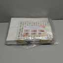 PASEOTA 12.6" Gift Bags Medium Size Set of 10 - Includes Tissue Paper, Cards & Ribbons, Luxury Gift Bags with Handles for Eid Wedding Birthday (12.6" x 9.8" x 4.3", White)