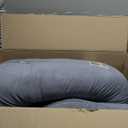 PILLANI Pregnancy Pillows for Sleeping  57-Inch Maternity Pillow for Pregnant Women with Removable Washable Cover  Support for Back, Belly, Neck, Legs, and Hips  V C U Shaped Full Body Pillow