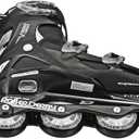 Roller Derby V-Tech 500 Adjustable Performance Inline Skates for Men, Women, Kids, Teens, Large