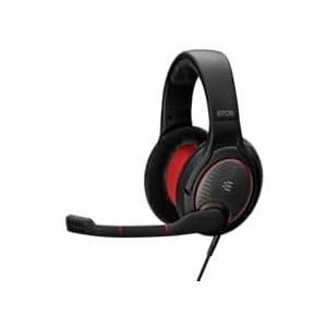 EPOS Game ONE Gaming Headset - Open Acoustic, Noise-Canceling Mic, Flip-to-Mute, XXL Plush Velvet Ear Pads, PC/Mac/Xbox/PS4/Switch/Smartphone Compatible - Black (1.3)