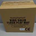 ProSource Foam Puzzle Floor Play Mat for Kids and Babies with Solid Colors, 36 or 16 Interlocking Tiles with Borders, Assorted