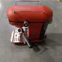 Espresso Machine with Steam Milk Frother Semi Automatic 20 Bar Compact Red with Toggle Switch for home Cafetera Espresso, Latte, Cappuccino, Americano, Macchiato