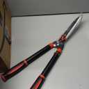 Garden Hedge Shears Heavy Duty with 22.8"-30.3" Extendable Handle, Plant Cutting Scissors -Lawn Pruners - Yard and Garden Tools