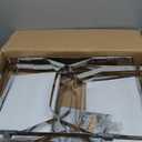 Rengue 9.5 QT Chafing Dishes, 4 Pack High Premium Stainless Steel Complete Set, Rectangular Chafing Dish Buffet Set, Heating and Cooling Chafing Dish for Gatherings Banquet, Buffet, Party, Wedding (Silver)