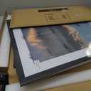 20X24 Poster Frame, Display Pictures 16X20 with Mat or 20X24 Without, Wall Hanging Frames, Black, 3 Pack