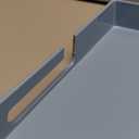 Spsyrine Serving Tray with Handles, Plastic Decorative Tray for Coffee Table, Living Room, Home Decor, 3040B