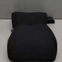 Crofy 2-Pack Car Neck Pillow, Softness Car Headrest Pillow for Driving with Adjustable Strap, 100% Memory Foam and Breathable Removable Cover, Comfortable Ergonomic Design, 4.7 Inches Thick (Black)