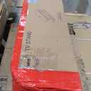 GarveeHome 70 in Farmhouse TV Stand for 75 in TVs, Modern Entertainment Center with Sliding Barn Doors, Modern Media TV Console Table, Wood Long TV Stand for Living Room