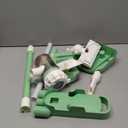 VARANO 3-in-1 Kids Vacuum That Really Works, Toddler Toy Vacuum Cleaning Set for Children Aged 3+, Fun Kids Working Toy Vacuum Cleaner with Working Suction for Realistic Play (Green)