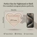 Pregnancy Announcement Gift Box for Grandparents - Ultrasound Picture Frame Ornament, Baby Reveal Surprise for Grandma & Grandpa, New Baby Gift Ideas (white)