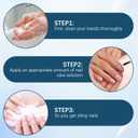 3 Days Nail Care - Keratin Amino Acid Nail Care, for Dry Weak Fragile Nails, Strengthening & Hydrating (16ml, 2pcs)