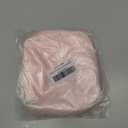 Small Makeup Bag for Purse Mini Quilted Cosmetics Travel Bag Cute Pouch for Women Girls, Pink