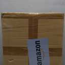 Vanity Stool, Faux Leather Vanity Chair Stool for Dressing Table, Modern Gold Metal Footstool Ottoman for Bedroom & Living Room, White & Gold