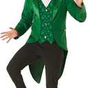 Morph Leprechaun Costume Men St Patricks Day Irish Outfit Adult Saint Patricks Day Leprechaun Attire for Men XL