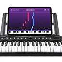 88 Key Digital Piano, Semi Weighted Electronic Keyboard Piano with Music Stand, Power Supply, Bluetooth, MIDI, for Beginner Professional at Home, Stage