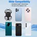 Jhua Bike Phone Holder Mount with Phone Cooler, Universal Phone Holder for Bike Handlebar Clamp, 360 Rotation Bicycle Motorcycle Phone Mount Holder for iPhone 16 15 14 Pro Max Plus 5.2-6.8" Cellphone