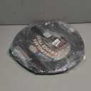 Winco TFG-14K Round Fiberglass Tray with Non-Slip Surface, 14-Inch, Black