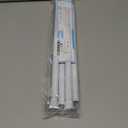 2Pack White Tension Curtain Rods18 to 36 Inch,Spring Loaded Curtain Rods No Drilling,Small Tension Rod for Windows Door Closet,Pressure Rod