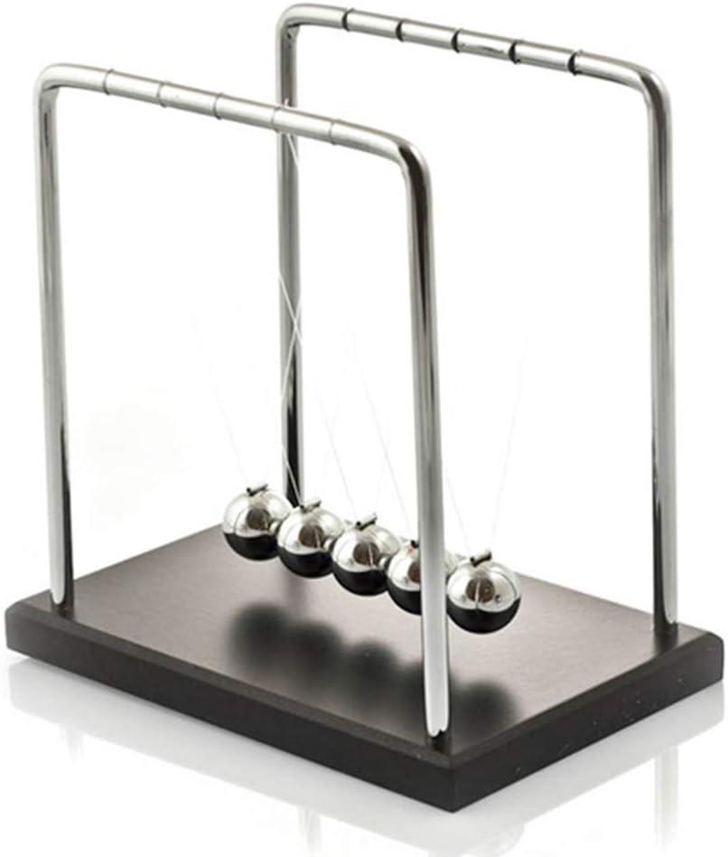 Newtons Cradle/Pendulum Balls, Physics Educational Balance Balls Desktop Decoration Swinging Ball Desk Toy for Office Home Living Room Science Gift