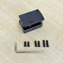 0.87" Red Dot Sight Riser Mount - Picatinny to RMSc/RMS/Doctor/RMR/SRO/407C/507C/508T/407K/507K/Vortex Venom/Viper/Fastfire Adapter