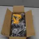 12 Pcs Gridwall Mount Brackets with Screws Metal Grid Panel Wall Mount Bracket Gridwall Brackets for Grid Panels Clothing Store Cloakroom Retail Display Wall (Black 12 PACK)