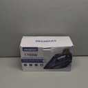 Steam Iron for Clothes Fast Heating, 1700W Iron Precision with Thermostat Dial, Ceramic Soleplate, Auto shutoff, Burst Steam, Self-Cleaning, 15.21oz Water Tank Ironing Clothes for Home, Blue