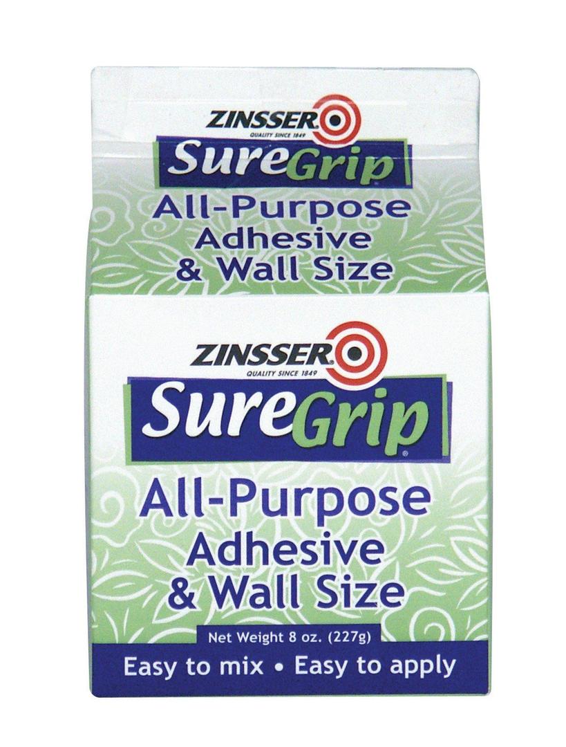 Rust-Oleum 8 oz Zinsser 62008 SureGrip Starch-Based Adhesive and Wall Size