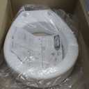 Carex Toilet Seat Riser, Elongated Raised Toilet Seat Adds 3.5 inches to Toilet Height, for Assistance Bending or Sitting, 300 Pound Weight Capacity Toilet Riser