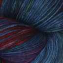 KnitPro Symfonie Fingering Weight Hand Dyed Variegated Yarn Skein | Extra Fine Merino Wool & Polyamide Blend for Knitting & Crocheting, Oeko-TEX Certified 400m, 100g | Terra Twilight Flame