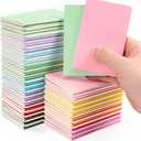 Dynta 60 Packs Pocket Notebook 2.5" x 4" Mini Notebooks Bulk Thread Stitching Small Notebook Portable Cute Tiny Lined Notepad for Gift, Journal, Traveling (12 Colorful Covers, 30 Sheets/60 Pages)