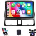 2G+64G Android 13 Car Radio for Honda CRV 2002-2006, Rimoody Car Stereo Wireless Carplay Android auto GPS WiFi 9'' Touchscreen Mirror Link HiFi Bluetooth FM/RDS Radio + Rear Camera
