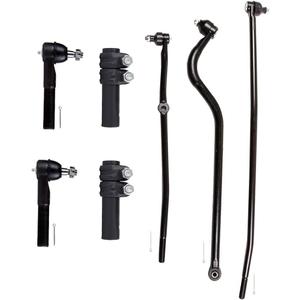 SCITOO 7-PC SET Front Suspension Tie Rod Kit - Fit For Dodge Ram 1500 4WD For Dodge Ram 2500 4WD For Dodge Ram 1500 4WD Inner & Outer Tie Rod End Tie Rod Adjusting Sleeve Front Track Bar