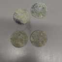 Eyelash Extension Jade Stone Glue Lashes Jade Stone Adhesive Pallet Fake Eye Lash Holder Base,Fake Eye Lash Makeup Tool 2 Inch (Green/4 Packs)