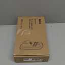 Veise VE012W-B Wi-Fi Fingerprint Smart Lock with Handle Set, Remote App Control, Keyless Entry Front Door Lever, Built-in WiFi No Hub Needed, Backlit Keypad Deadbolt, Auto-Locking, Matte Black