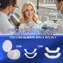 Temporary Veneers Kit for Women and Men, Tooth Replacement Kit, Nature and Comfortable (1 Count (Pack of 1), Unflavored)-NN03