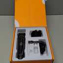 oneisall Dog Clippers for Grooming Doodles Poodles Thick Curly Hair,Low Noise Heavy Duty Dog Grooming Kit with Detachable Metal Blades