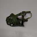 Mayerzon Dog Muzzle, Breathable Basket Muzzles for Small, Medium, Large and X-Large Aggressive Dogs Beagle German Shepherd Doberman, Cage Mouth Guard Stop Biting Chewing for Grooming Training (Green)