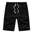 INNERBUT Men's Casual Shorts Drawstring Elastic Waist Summer Short Shorts Loose Fit 9 inch, Small