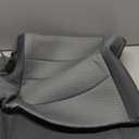 AOUTTUOA #X8 Gray Driver Bottom Cloth One  Seat Cover Compatible with Dodge Ram 1500 2500 3500 4500 5500 SLT 2013 2014 2015 2016 2017 2018