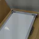 Small Dry Erase White Board  TANKEE Magnetic Desktop Foldable Whiteboard Portable Mini Easel Double Sided on Table Top with Holder for Drawing, Teacher Instruction, Memo Board (Gray)