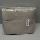 Amazon Basics Lightweight Super Soft Easy Care Wrinkle Free Breathable Microfiber 4 Piece Bed Sheet Set with 14-Inch Deep Pockets, Machine Washable, Brushed, King, Taupe, Solid