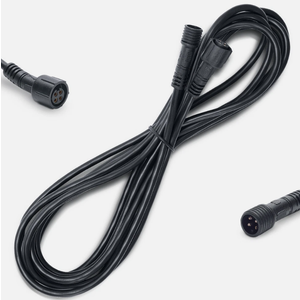 MICTUNING 2PCS 10ft 4 Pin Extensions Wire Cable Cord Harness for RGB Rock Lights