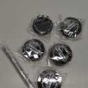 5-Pack 54mm/2.12" Wheel Center Caps Compatible with Altima Rogue Murano Maxiam Kicks Frontier Sentra- Black ABS Wheel Hub Center Caps with Pry Tools