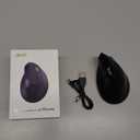 acer Ergonomic Mouse Wireless, Adjustable DPI Vertical Mouse 1000/1200/1600 with 6 Buttons, Rechargeable Ergo Mice, Medium to Large Sized Hands, 2.4GHz USB Receiver for Computer, Laptop, PC