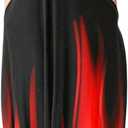 Women's Summer Maxi Dress Long Dress Casual Boho Sleeveless Strap Smocked Tiered Long Beach Sun Dresses (M)