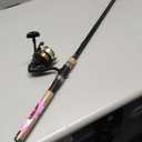 Daiwa Shock Spinning Combo 6'6" Rod W/2500-1B Reel 1BB DSK25-B/F662M-10C Spooled