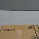 Bamboo Cutting Board for Kitchen, Wooden Cutting Board 3-Piece Set with Non-Slip Mat Deep Juice Groove and Built-In Handles, Wood Cutting Board for Meat Vegetables Fruit Ideal Gift for the Home (Carbonized brown)